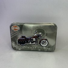 Vintage 90s Harley Davidson Playing Cards Limited Edition Tin One Loose Deck ‘99 picture