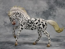 CollectA NIP * Knabstrupper Mare * 88720 Leopard Appaloosa Model Horse Toy picture