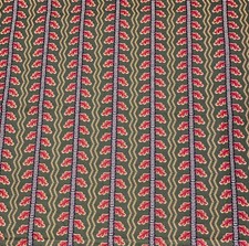 Rare Vintage 1984 Laura Ashley Oak Leaves Fabric 3.75 Yds Charming Cottagecore picture