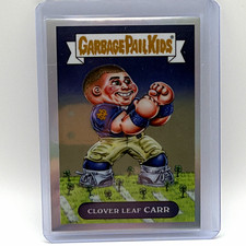 2026 Topps Garbage Pail Kids Clover Leaf Carr CJ Carr NILG-CJC Chrome picture