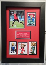 FIFA 2026 Kevin De Bruyne Belgium Collage  Framed Printed Photo  UNSIGNED. picture
