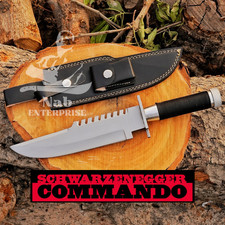 LS1 Commando Knife Handmade D2 Steel Movie Replica Bowie Knife With Sheath picture