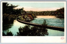 Canal Walk Lowell Mass Postcard Detroit Publishing Co #9030 Undivided Back c1905 picture
