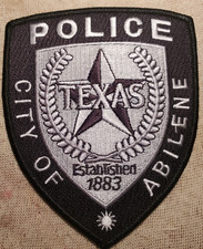 TX City of Abilene Texas Police Shoulder Patch picture