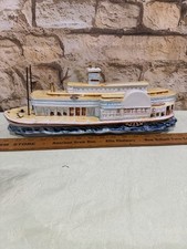 Vintage ANRI Robert E Lee Steamboat Decanter Famous Firsts #6 Italy 17” RAR picture