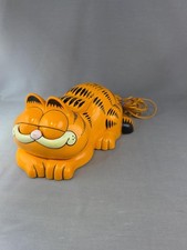 Vintage Tyco Garfield Telephone Model 1207 Moving Eyes Untested Parts Repair picture