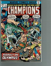 The Champions 3 Hercules Angel Iceman Ghost Rider Pluto Final VF+ picture