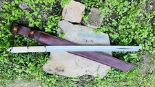 EGKH-21 Inches Blade Tanto Knife-5160 Carbon Steel and Bone Handle - Blacksmith  picture