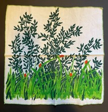 Vintage Vera Neumann 4 Napkins Set MCM Ladybug Design (not ladybug logo) picture