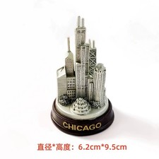 Chicago City Willis Tower USA Tabletop Decor Figurine Travel Home Office Decor picture
