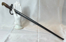 French M1874 Bayonet Sword With Scabbard Dated 1879 picture