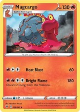 Magcargo Reverse Holofoil SWSH04 028/185 U LP picture