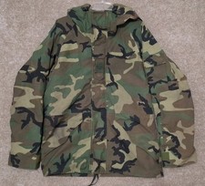 Vintage Cold Weather Parka Camouflage Size Medium Regular  picture