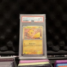 Pikachu 051/162 Pokemon Day 2026 Collection Temporal Forces Pokemon PSA 10 picture