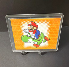 Nintendo 2022 Super Mario Bros.- Mario & Yoshi- Non-Sport Card #3 picture
