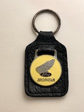 Vintage 1960s Honda Motorcycle Keyring Made In England picture