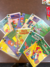 Whitman Walter Lantz Woody Woodpecker Comic Book Lot Mixed Assorted Issues 10 picture