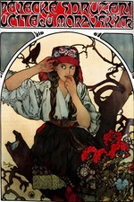 Art Nouveau (1910) Alphonse Mucha Poster - 24x36โ - Hi-Res๐ Print - 200 GSM picture