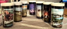 Vintage 60s/70s Australiana Insulated Souvenir Tumblers- Sydney & Coffs Harbour picture