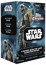 2026 Topps Chrome Star Wars Value Blaster Box - READY TO SHIP  picture