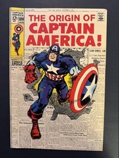 Captain America #109 1969 KEY Origin Retold Bucky Nick Fury Marvel VF- 7.5 picture
