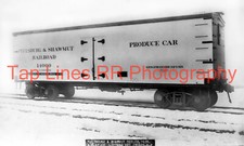 Shawmut 14000 Produce Car AC&F 7496 Builders 12-18-1914 - Two New 5x8 Photo picture