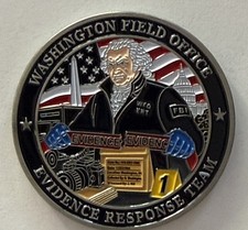 FBI WFO  ERT Evidence Response Team Forensics  Investigations challenge coin picture