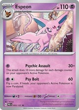 Espeon Reverse Holofoil [PRE - 033/131] picture