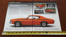 1971 - 1972 CHEVROLET CHEVELLE - HEAVY CHEVY -  ORIGINAL 2012 ARTICLE picture
