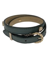 BVLGARI Bracelet Leather GRN Women's NE・K09・31775 picture