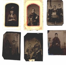 1850s-1860s LOT 69 TINTYPE/FERROTYPE and CDV-CARTE DE VISITE PHOTOS CIVIL WAR picture