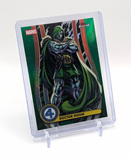 Topps 2026 Marvel Finest Fantastic Four Doctor Doom #014 Green Parallel 47/99 picture