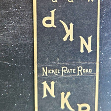 vintage Nickel Plate Road “NKP” railroad advertising matchbook cover picture
