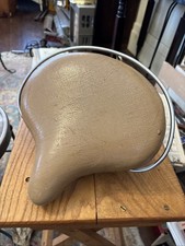 Antique Ladies Troxel Bicycle Seat With Crash Guard Balloon Tire Bicycle Seat picture