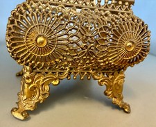 1890s Victorian Gilt Jewel Box  or Jewel Casket picture