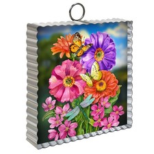 Briarwood Lane Spring Mini Moment 6x6 Zinnias in Bloom For Spring Mini Moment picture