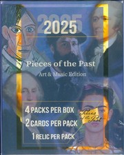2025 Pieces of the Past Art & Music Edition Factory Sealed Hobby Box picture