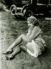 1920s FLAPPER GIRL 💜 8x10 Photo - Vintage Car Style Icon picture