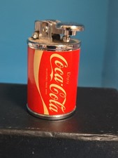 Vintage Coca-Cola Table Top Lighter RARE advertising USED UNTESTED read Desc PD5 picture