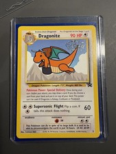Pokémon TCG Dragonite 5 Black Star Promo Card WB First Movie 1999 picture