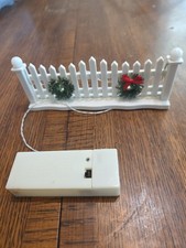 Holiday Time Christmas LED Lighted Picket Fence Decoration No.11861. Christmas  picture