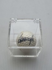 DONALD TRUMP Hand-Signed Autographed Golfball with COA and (Protective Case) picture
