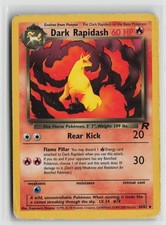 Dark Rapidash Uncommon Unlimited TR 44/82 HP picture