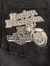 VTG Y2K Harley Davidson Shirt Mens XL Hales Mansfield Ohio A Room With A View picture