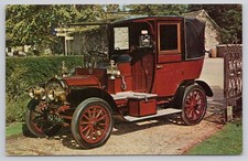 1908 12/14 HP Unic Taxicab Antique Car Montagu Motor Museum England Postcard picture