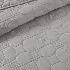 M Fabulous Modern Oversize Light Weight Stitched Bedspread Coverlet Set, 1 - picture