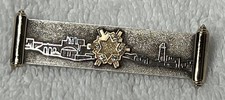 MA Michael Anthony, Jerusalem Brooch, 14k Gold, 925 Silver And Diamonds picture