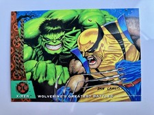1994 Fleer Ultra X-Men Wolverine vs Hulk #140 Greatest Battles picture