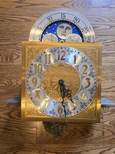 Ridgeway Urgos Tubular 5 Tube Grandfather Clock UW 03018 A Movement Dial  picture