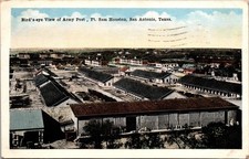 Bird's-Eye View Army Post Fort Sam Houston , San Antonio Texas Postcard picture